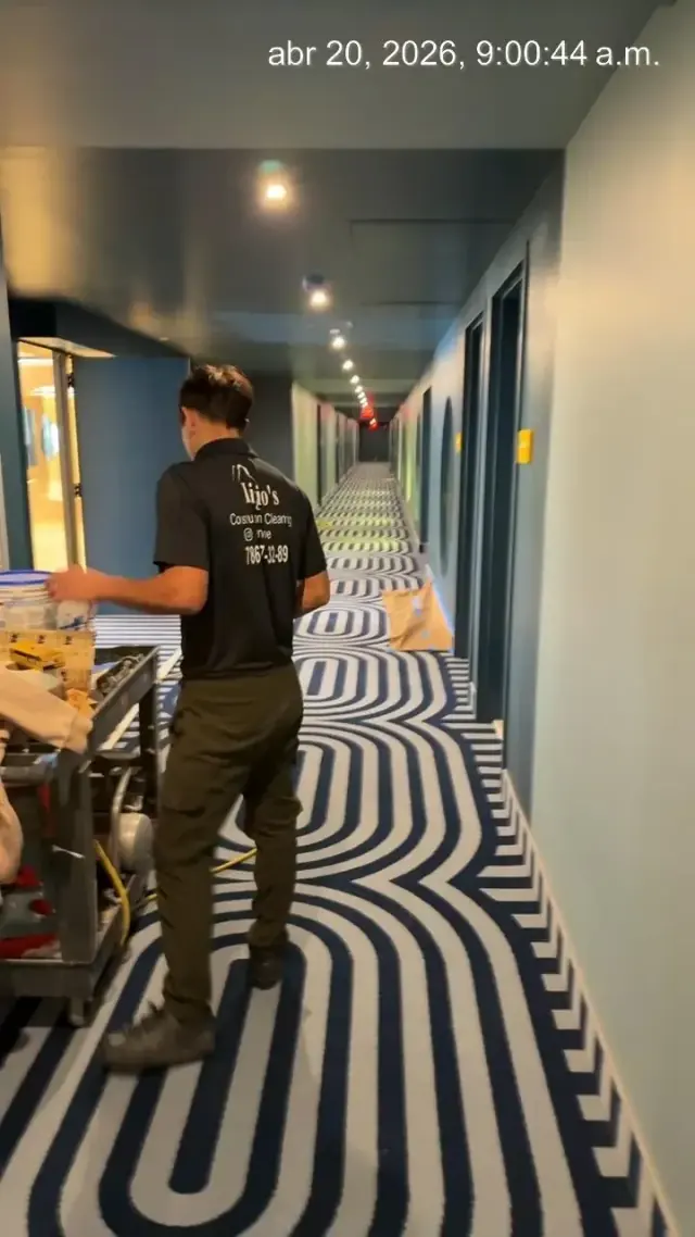 Hallway maintenance work, 3100 NE 1st Ave, Miami