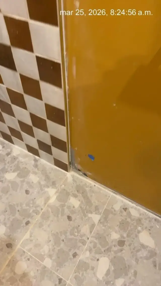 Tile wall paint touch up, 3100 NE 1st Ave, Miami