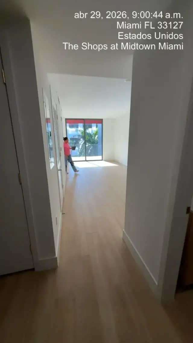 Apartment interior repair work, Midtown Miami