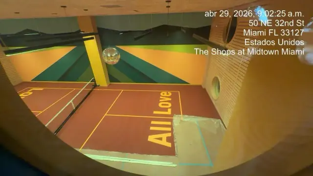 Indoor court final finish, Midtown Miami