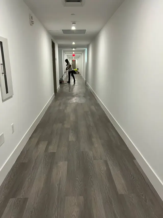 Hallway Flooring Renovation, South Florida